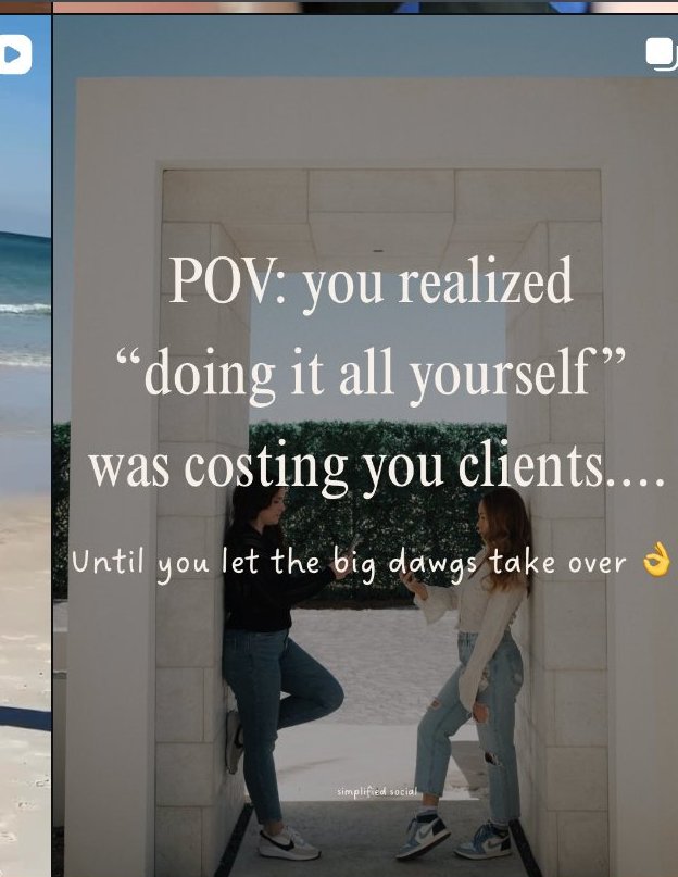 Social media POV posts
