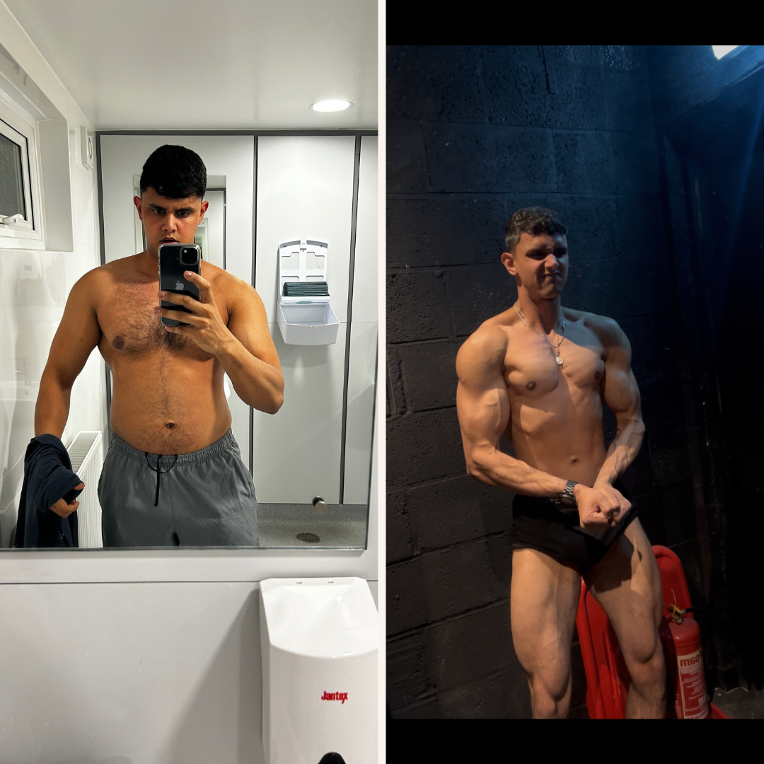 Client transformation before and after