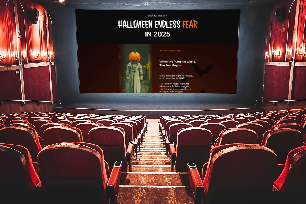 Halloween Haunted Experience Website, Websites