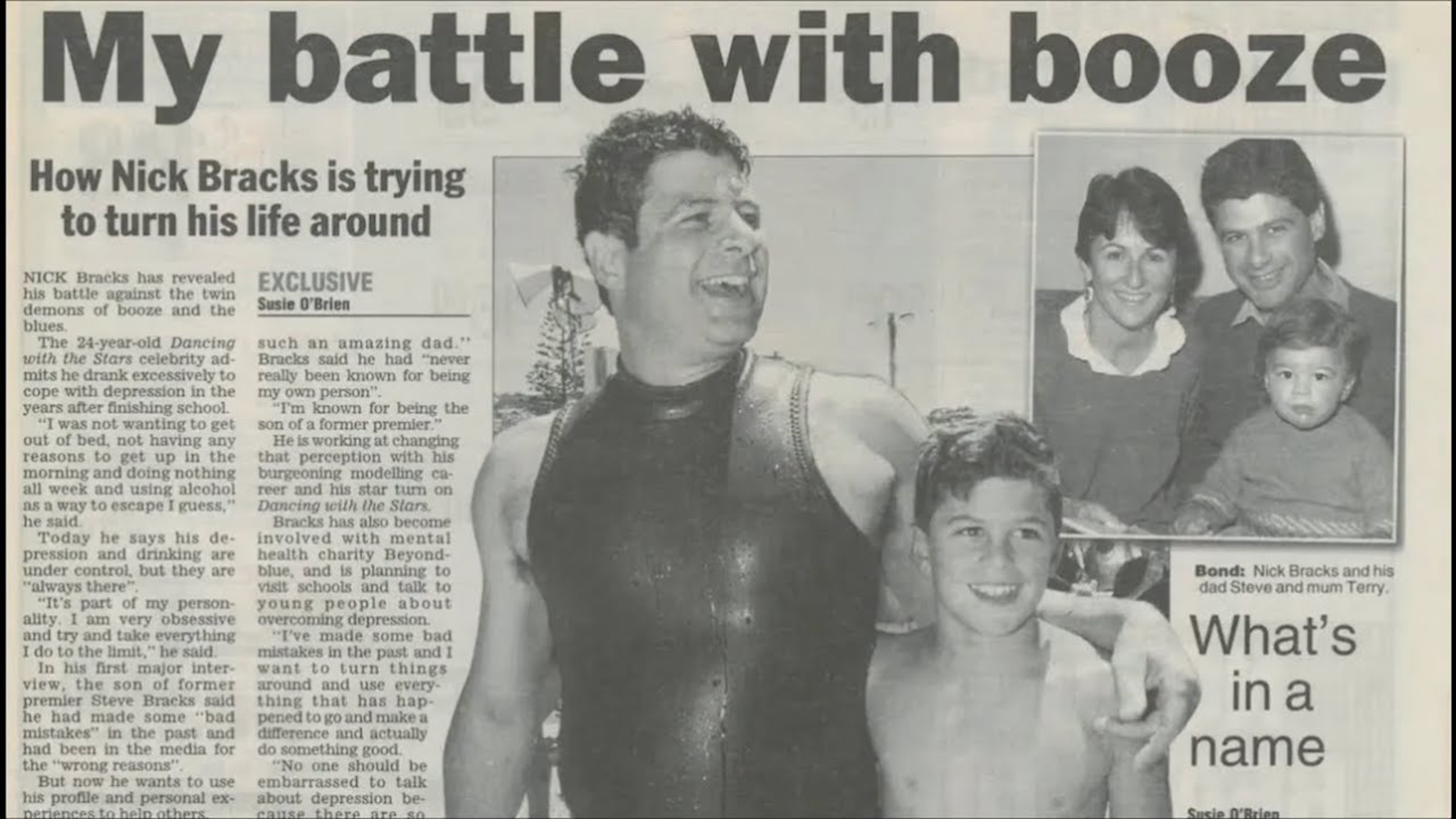 Herald Sun: My battle with booze