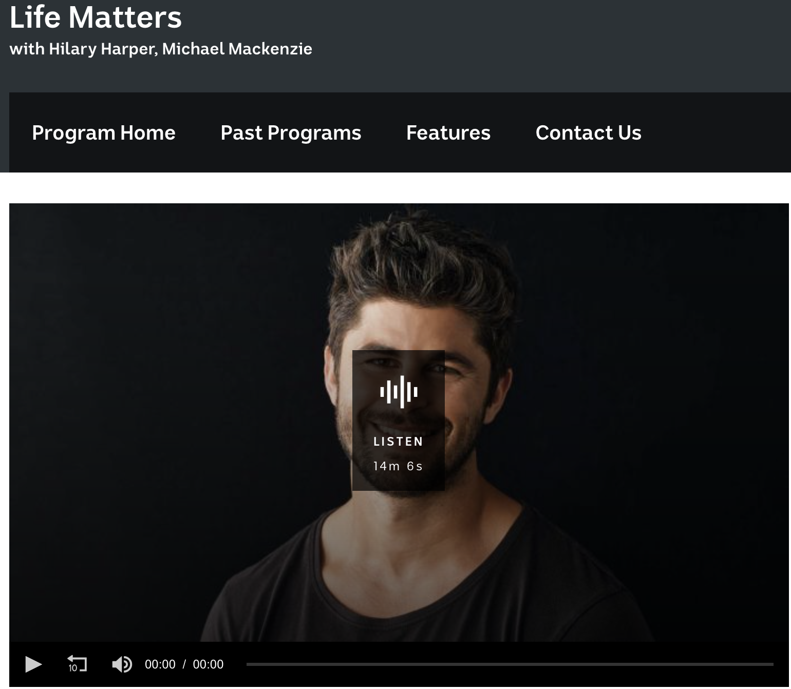 Interview on ABC Life Matters: 2021