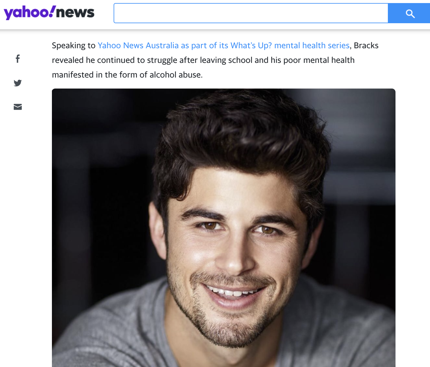 Interview for Yahoo: 2021