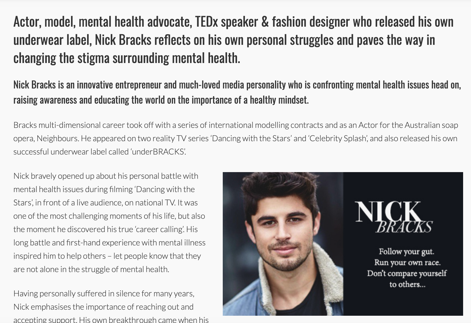 Interview with 'Heels Agency': 2020: Part #1