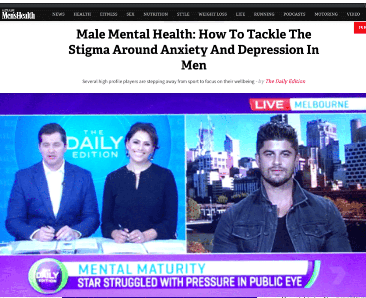 Article in Men's Health: 2019
