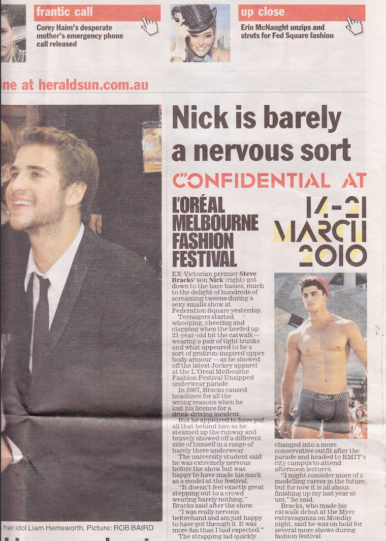 Herald Sun Article: 2010