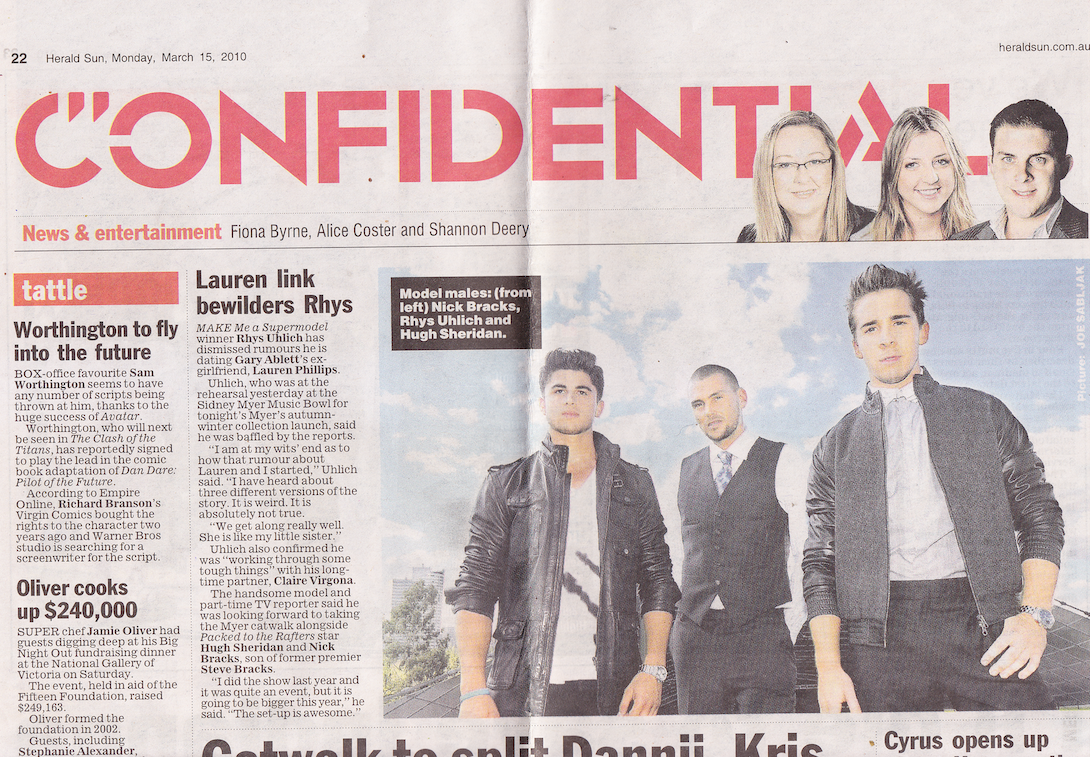 Herald Sun Article: 2010