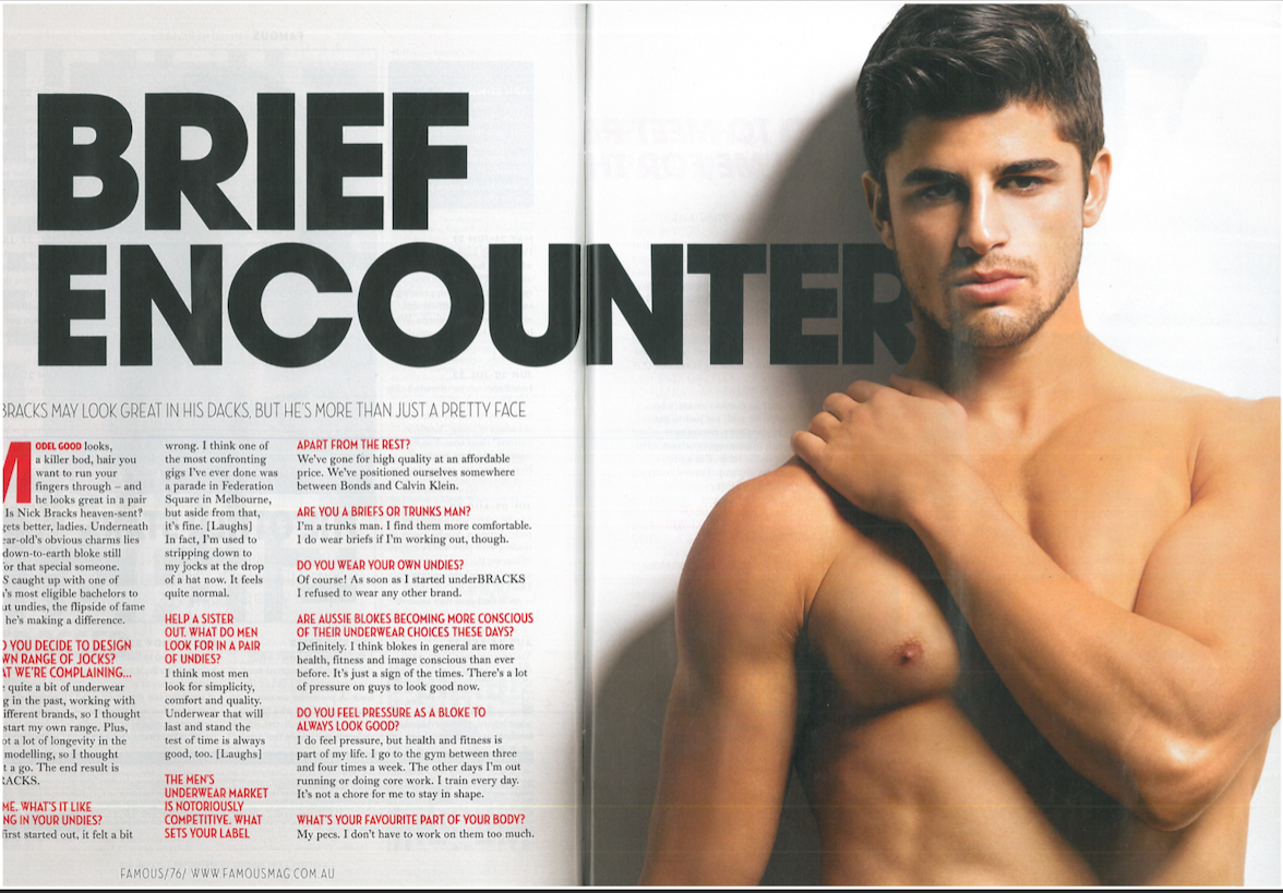 Article in Famous Magazine: 2013