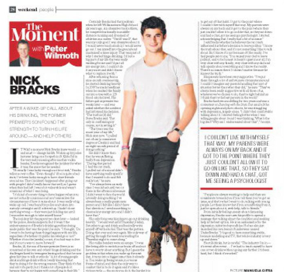 Herald Sun feature interview: 2012