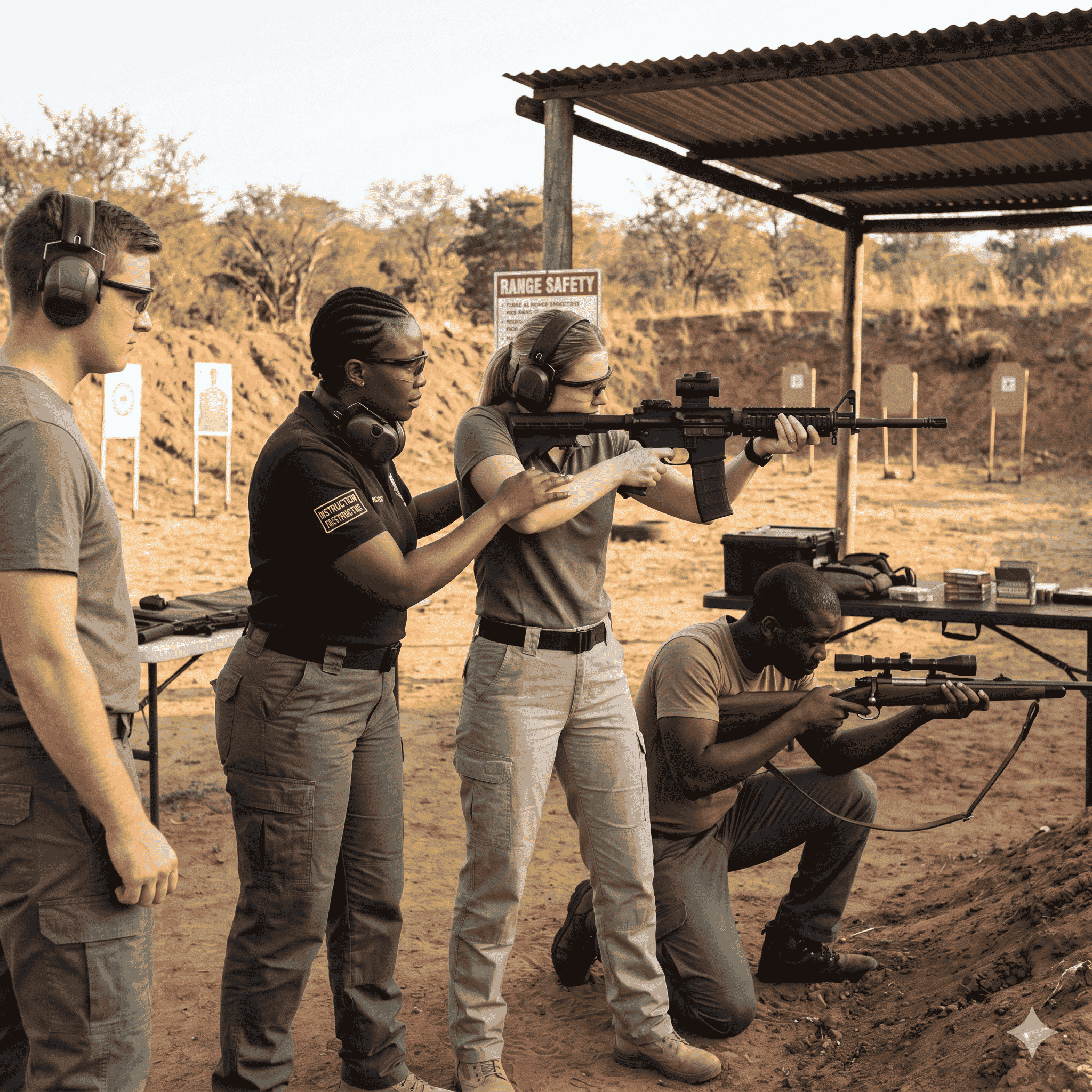Handle & use a self-loading rifle & manually operated rifle + Legal basic + business purposes