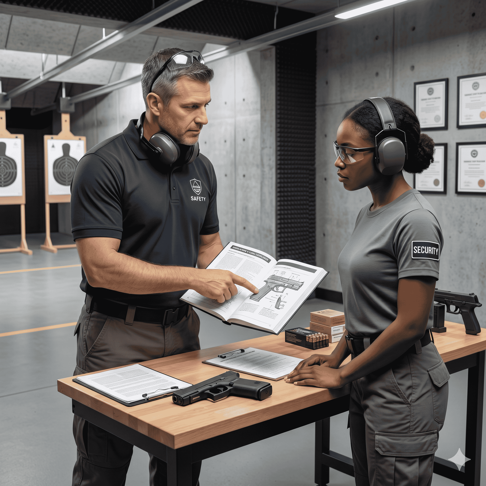Handle & use a handgun Basic + business purposes + Legal