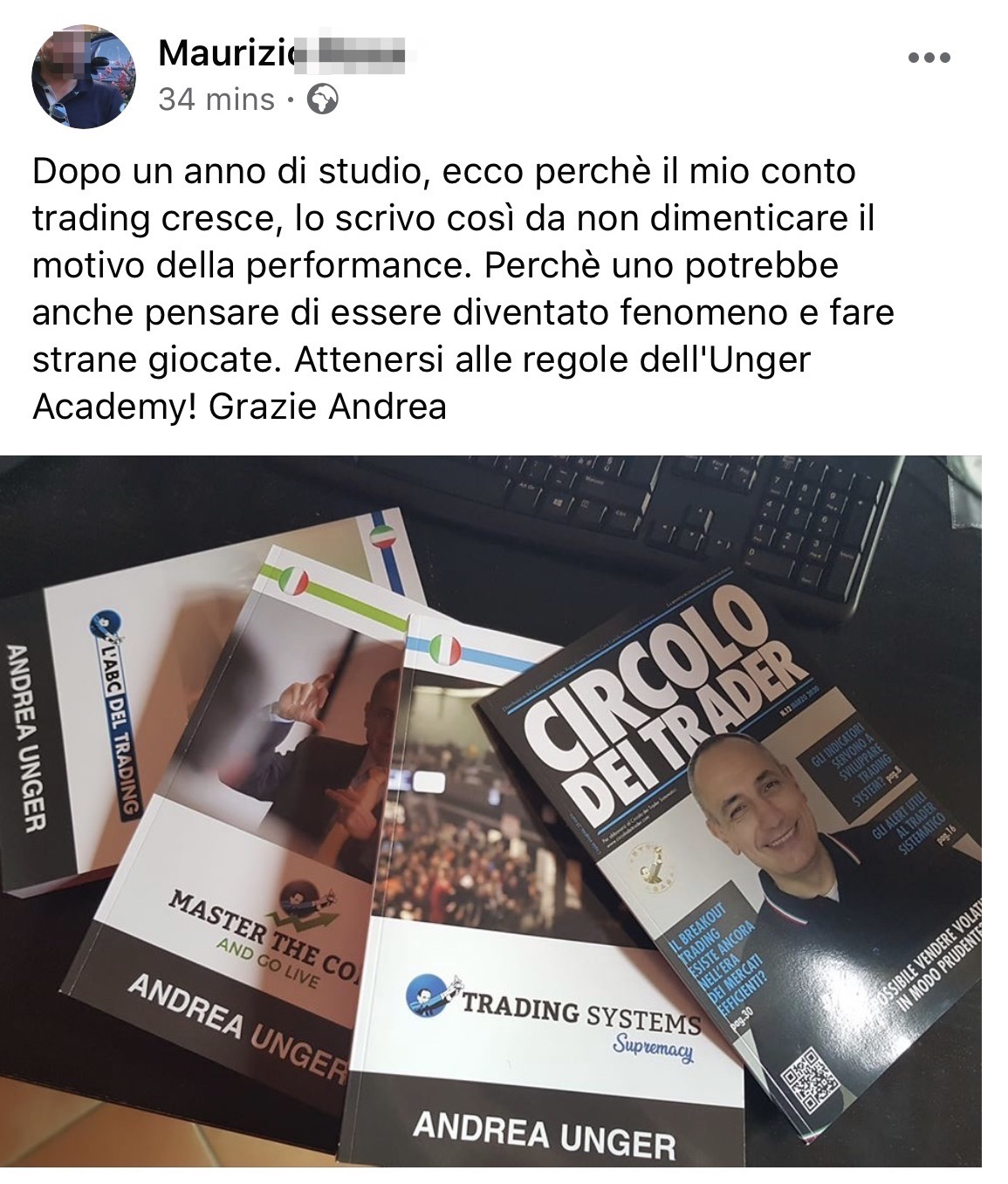 Recensione Unger Academy