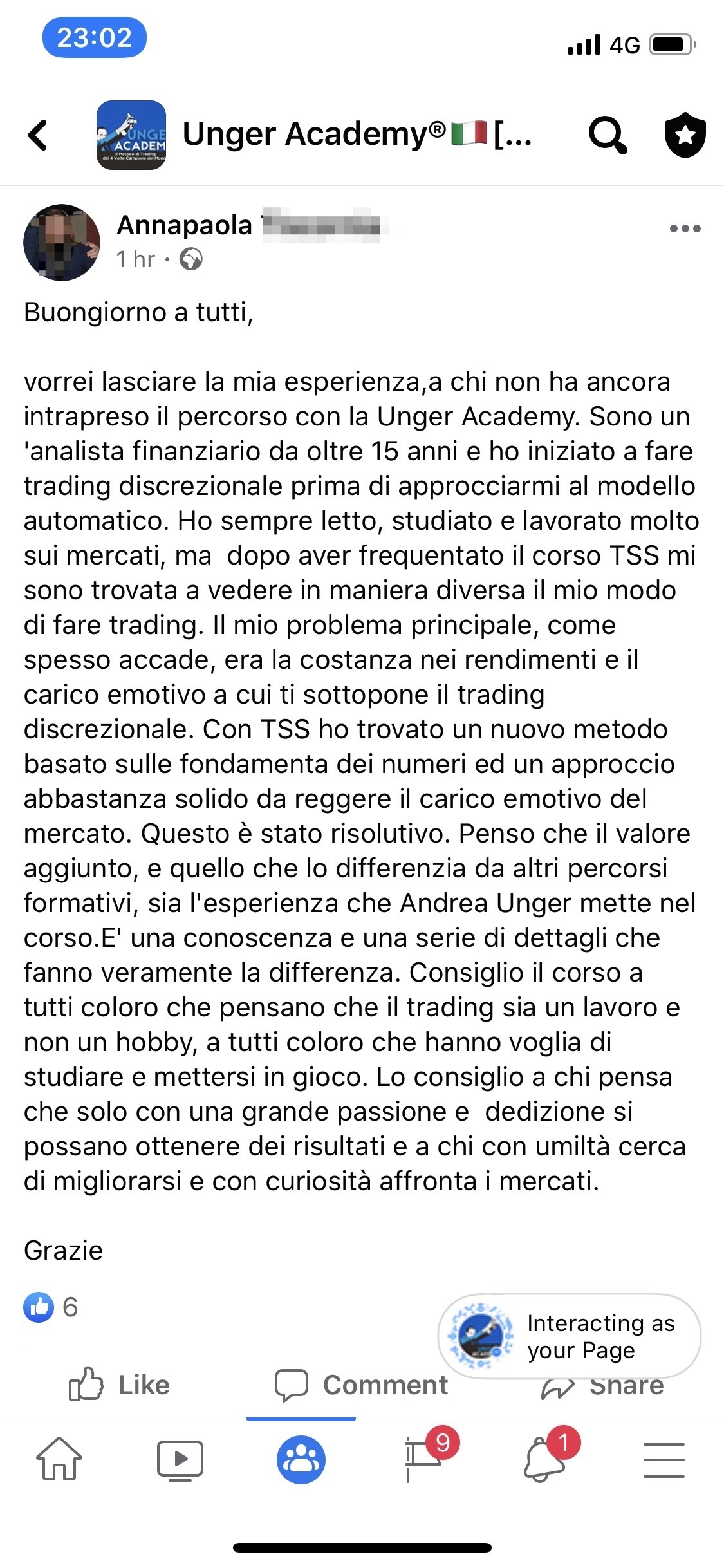 Recensione Unger Academy