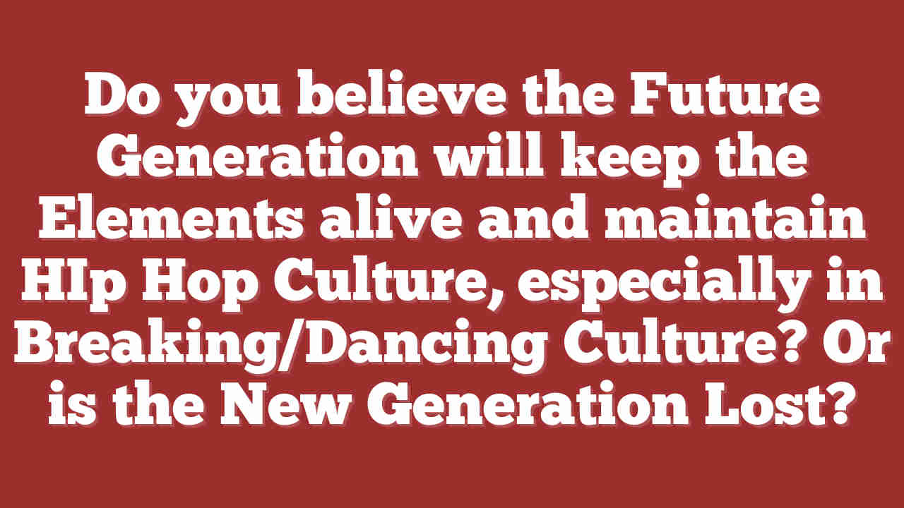 CTA - Hip Hop Panel Question 3