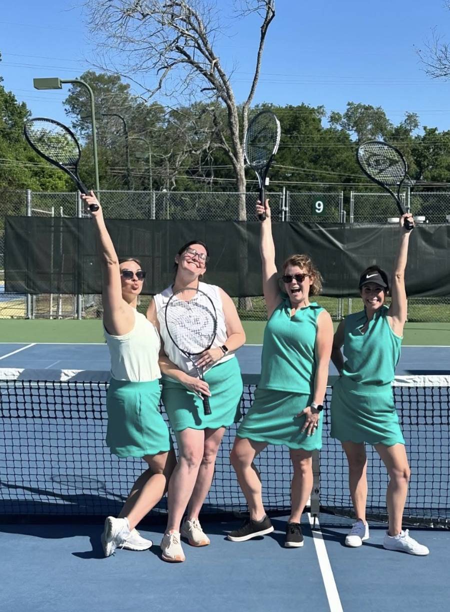 Portrait of a junior tennis player motivating newcomers to take up tennis