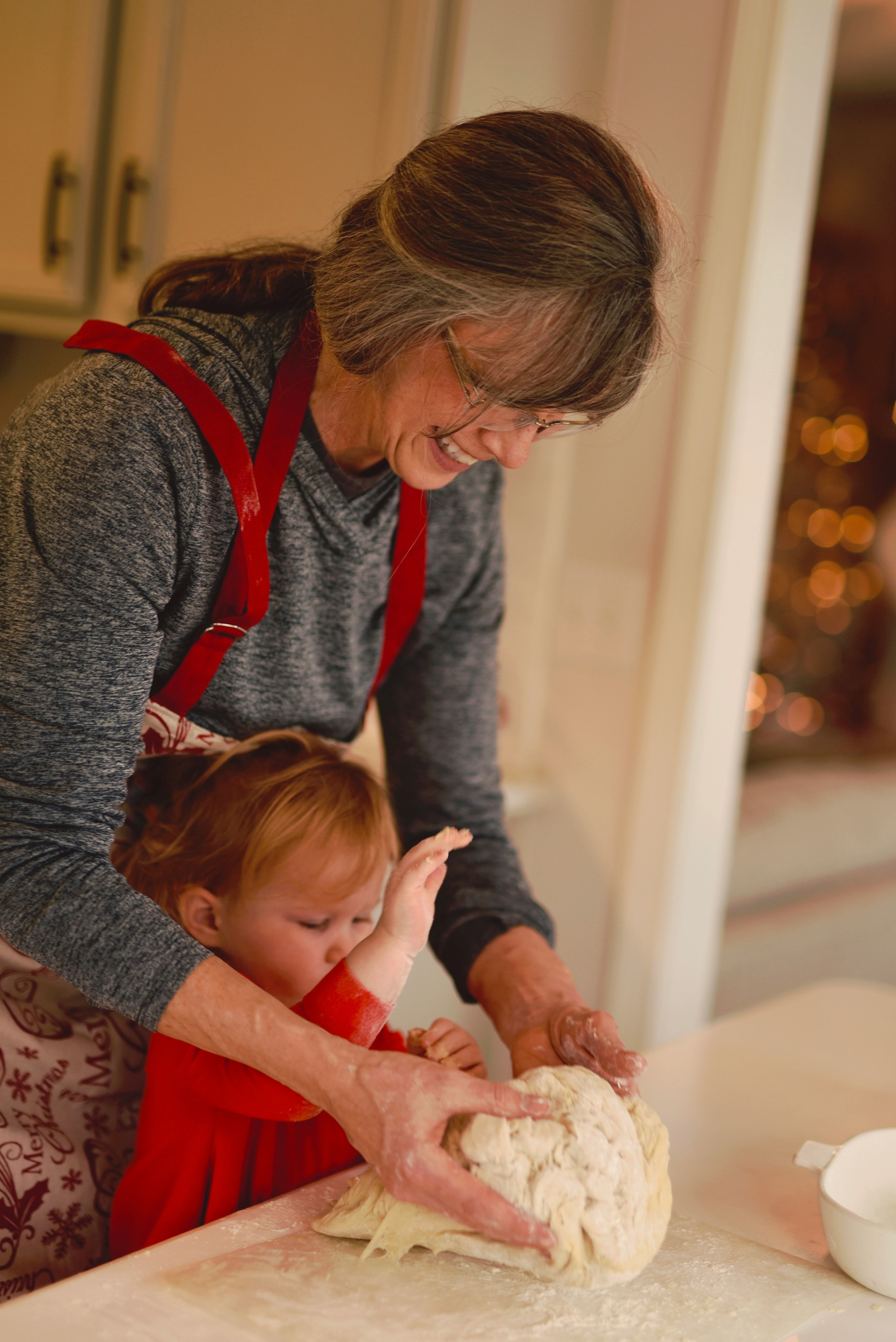 Grandma and Granddaughter