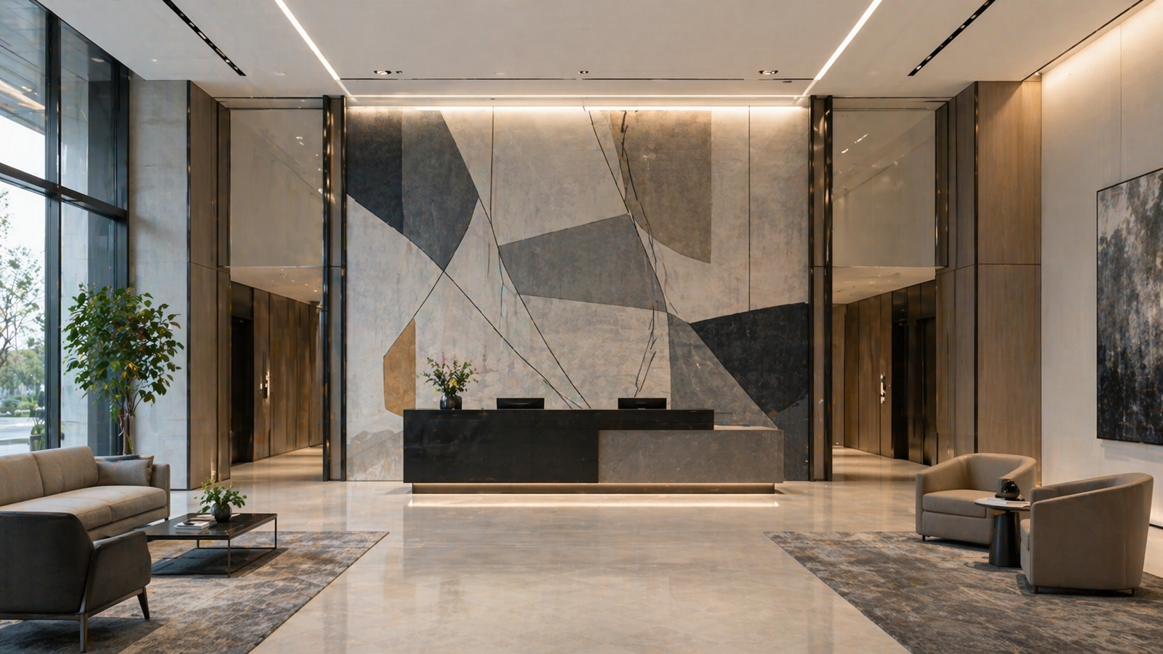 Commercial Works - commercial wall systems