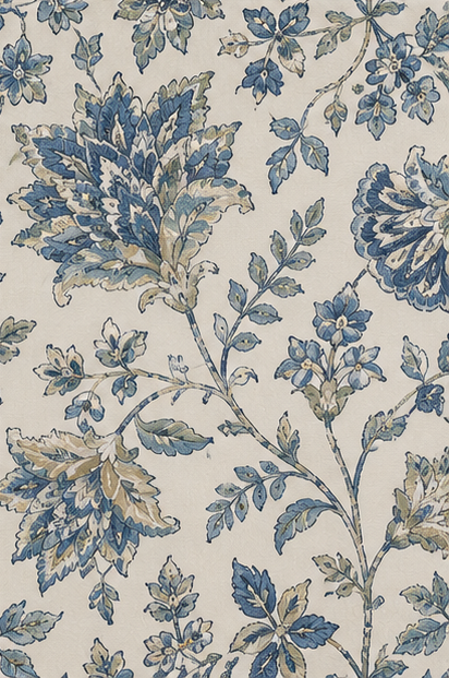 Designer and hand-printed wallpaper