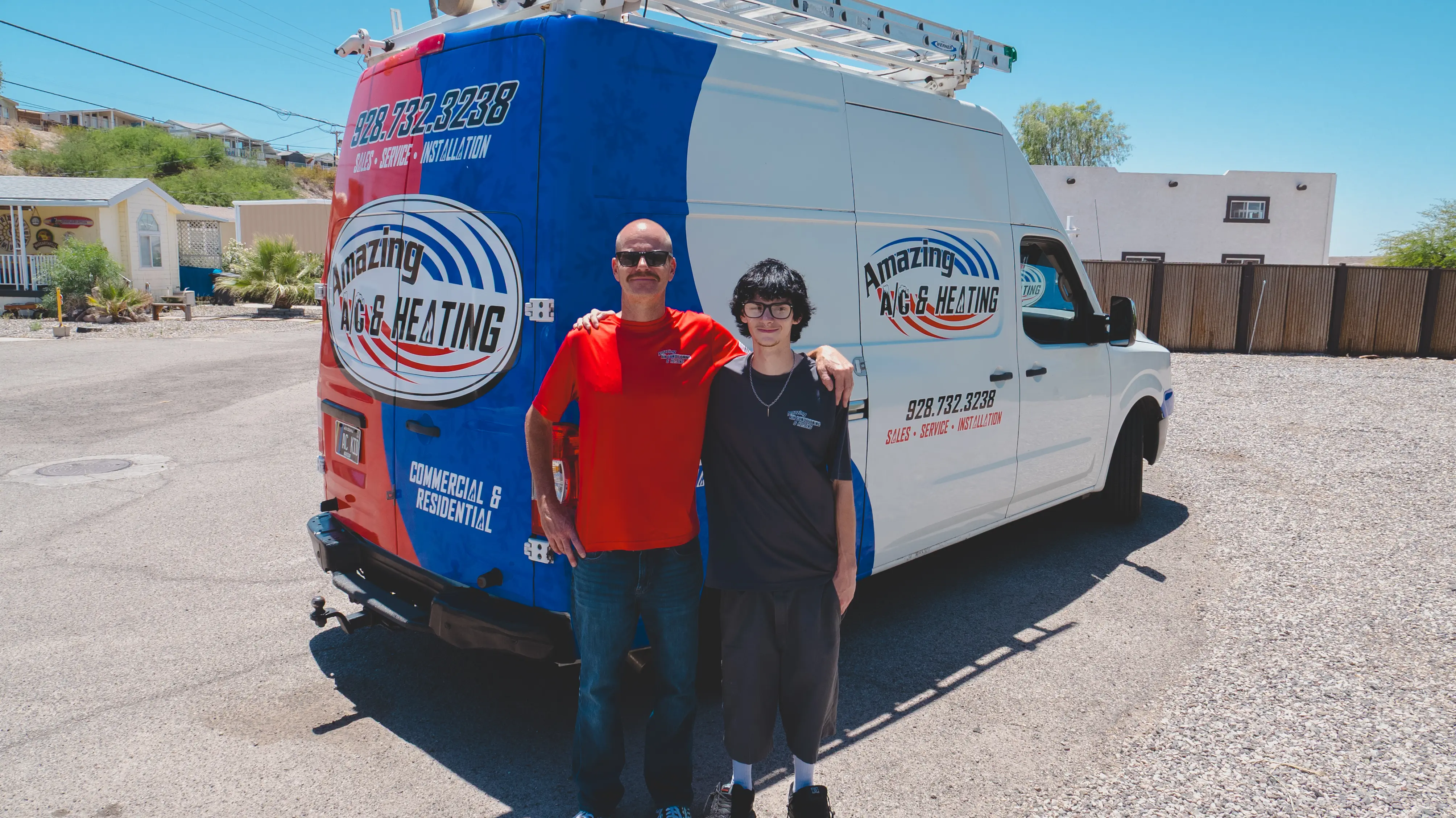 Barry Rae owner Amazing Air Conditioning Heating Parker AZ