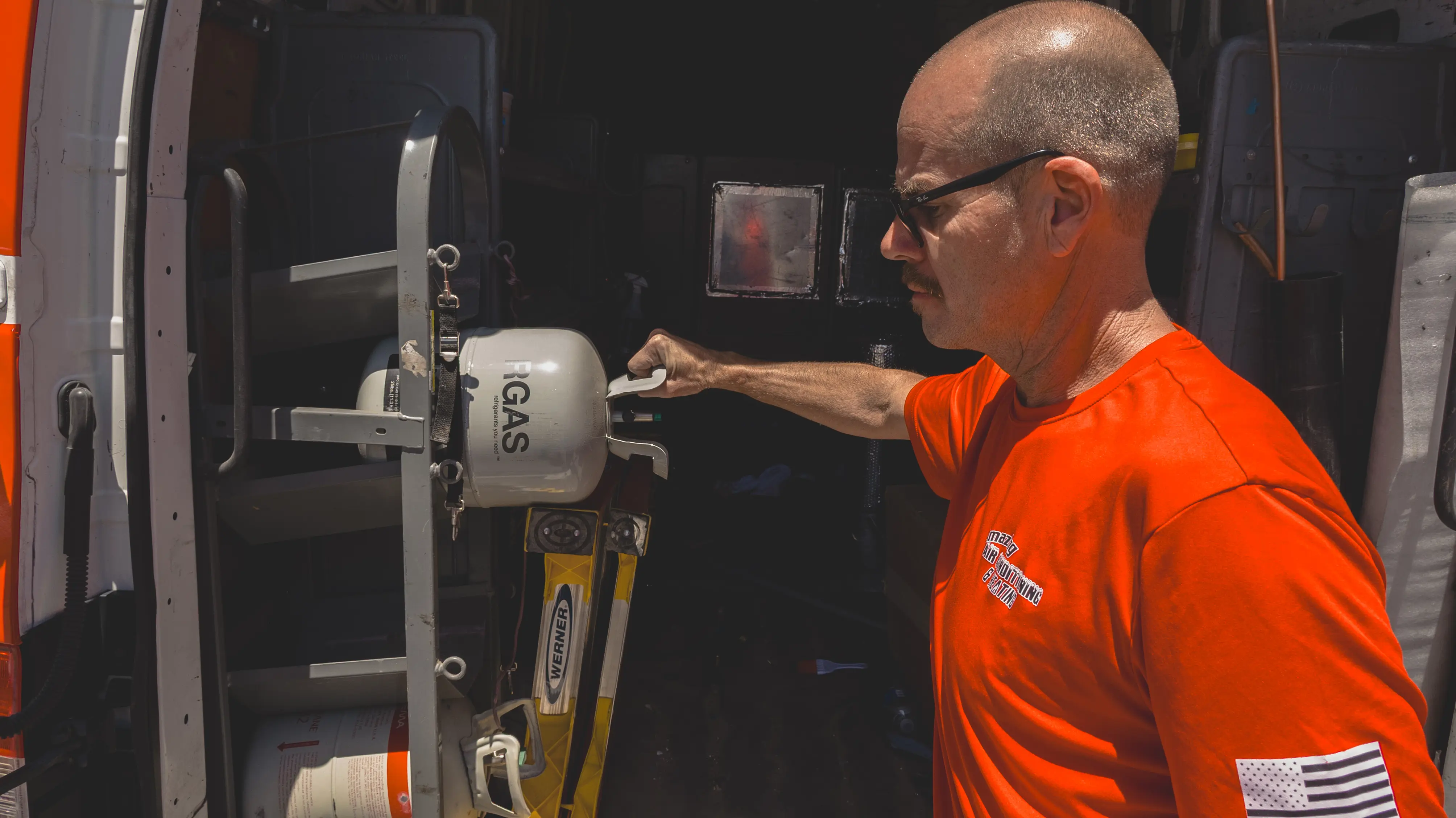 Barry Rae HVAC technician Amazing Air Conditioning Heating Parker AZ