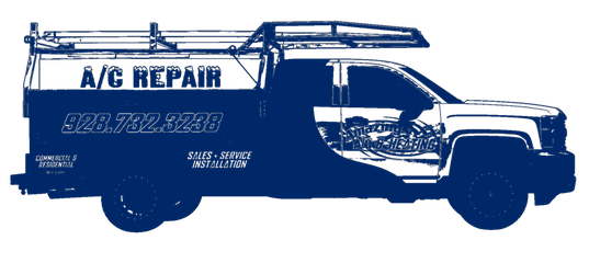 Amazing Air Conditioning and Heating service truck Parker AZ
