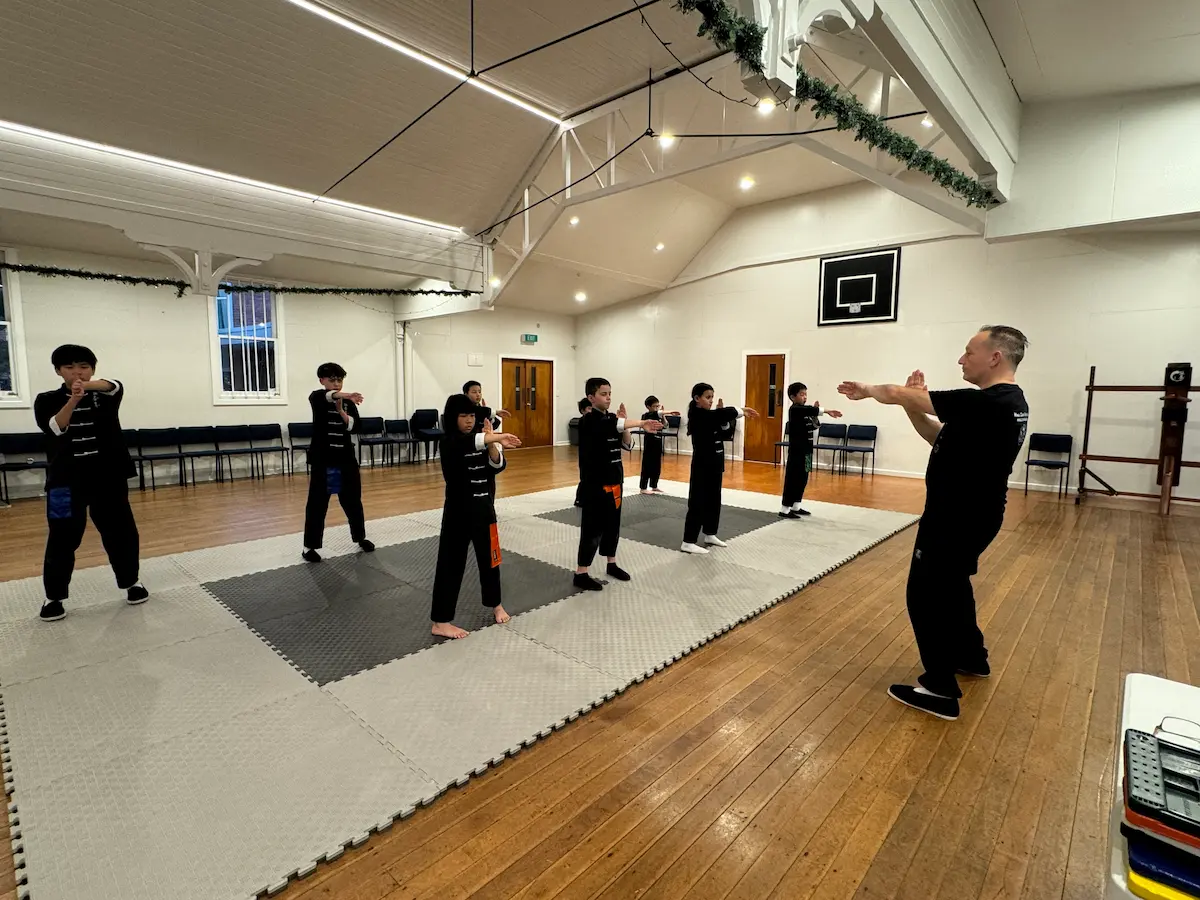 wing chun kids kung fu form auckland