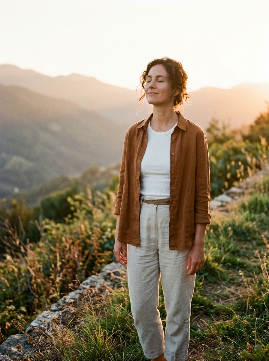Editorial lifestyle image representing the I AM MORE coaching journey