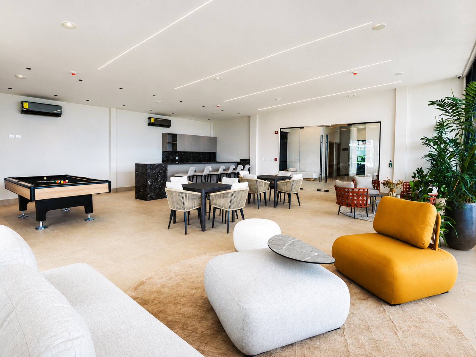Salón social de Imaterra