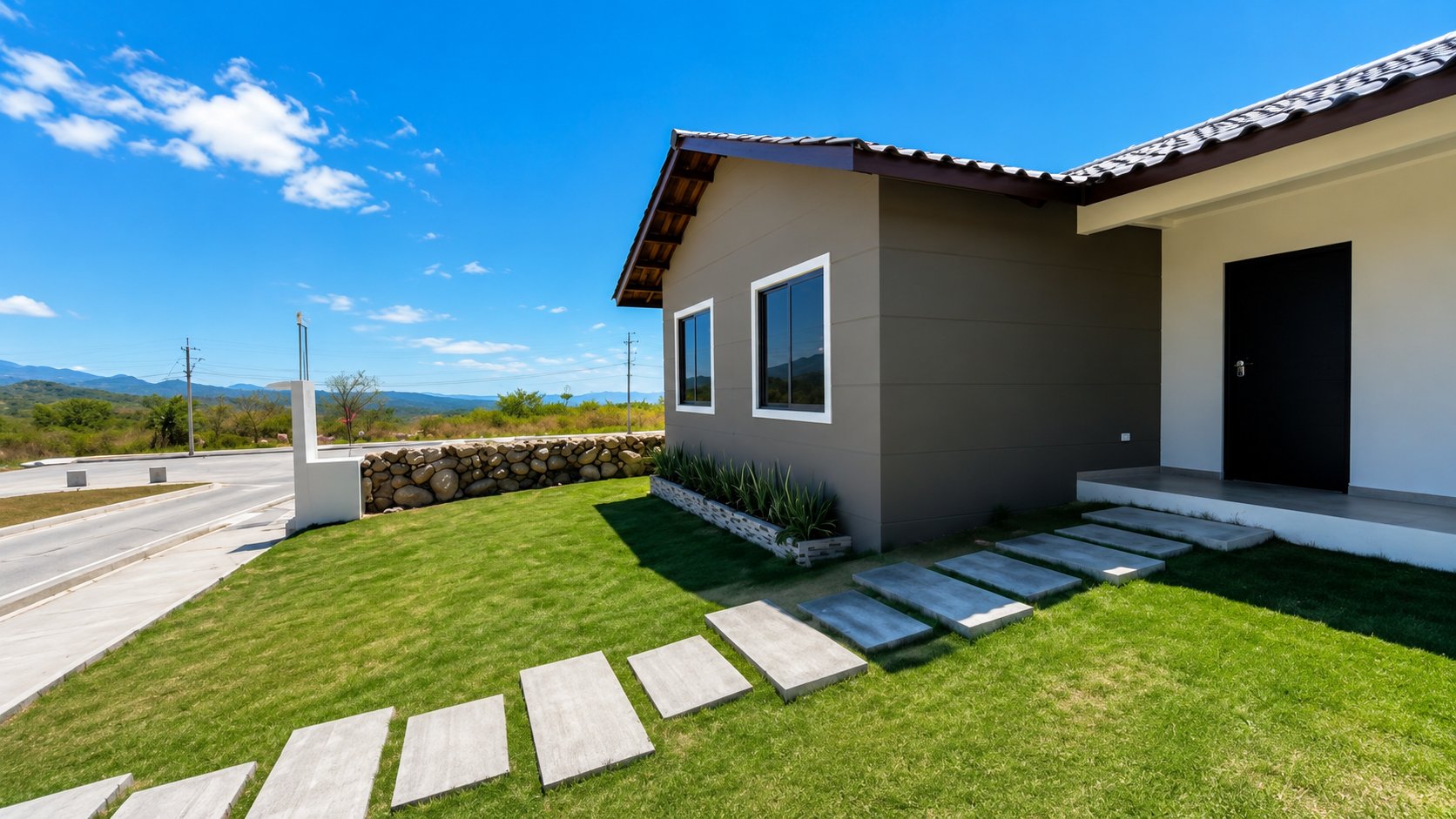 Detalle exterior de vivienda en Grand Canyon