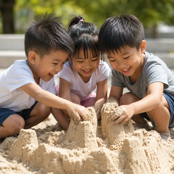 Children playing together