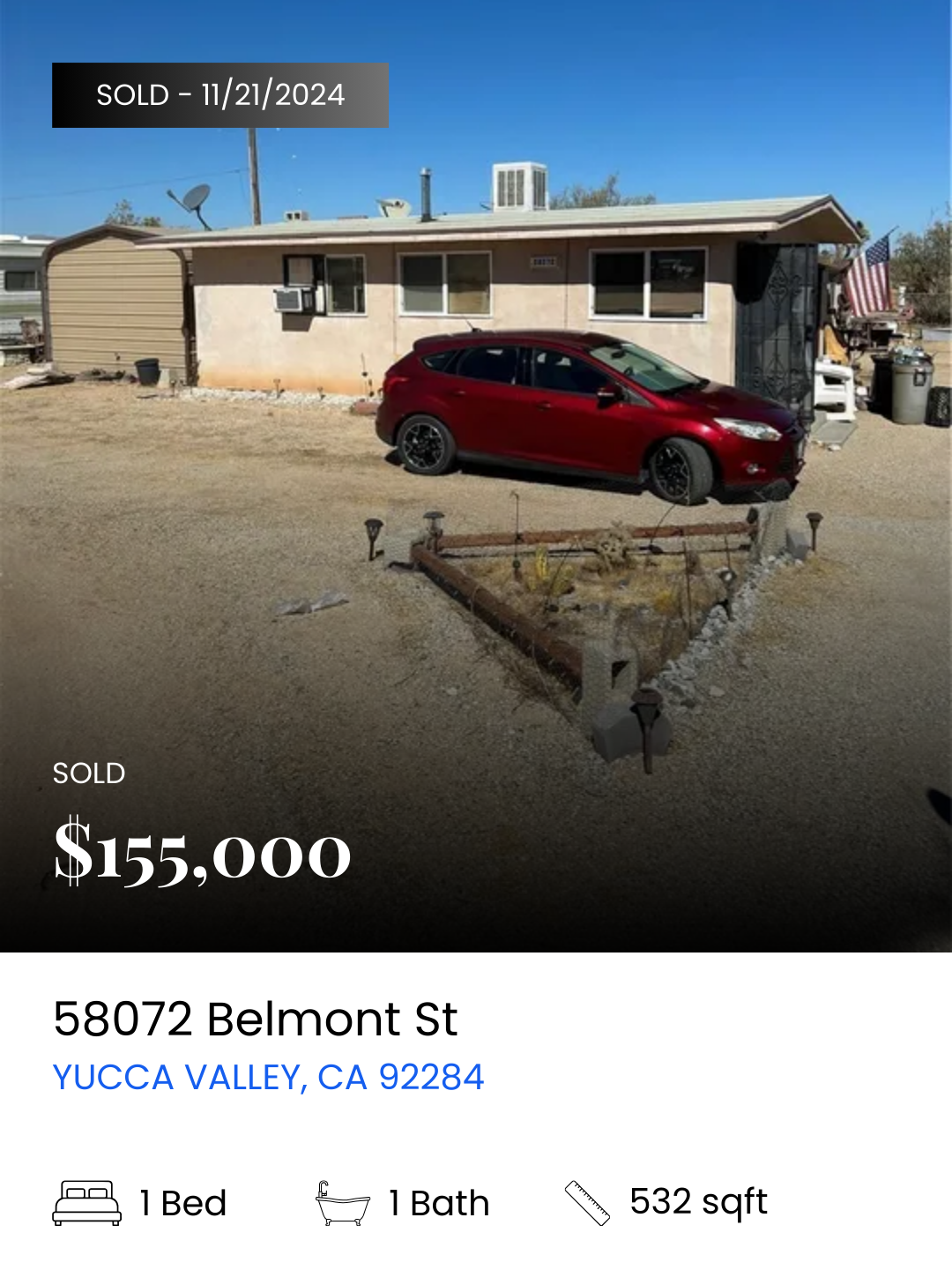 Sold property