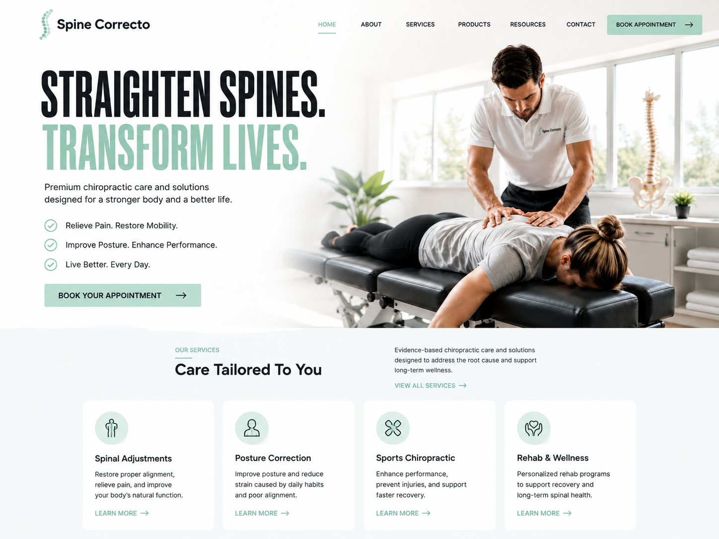 Chiropractic Appointment, Funnels