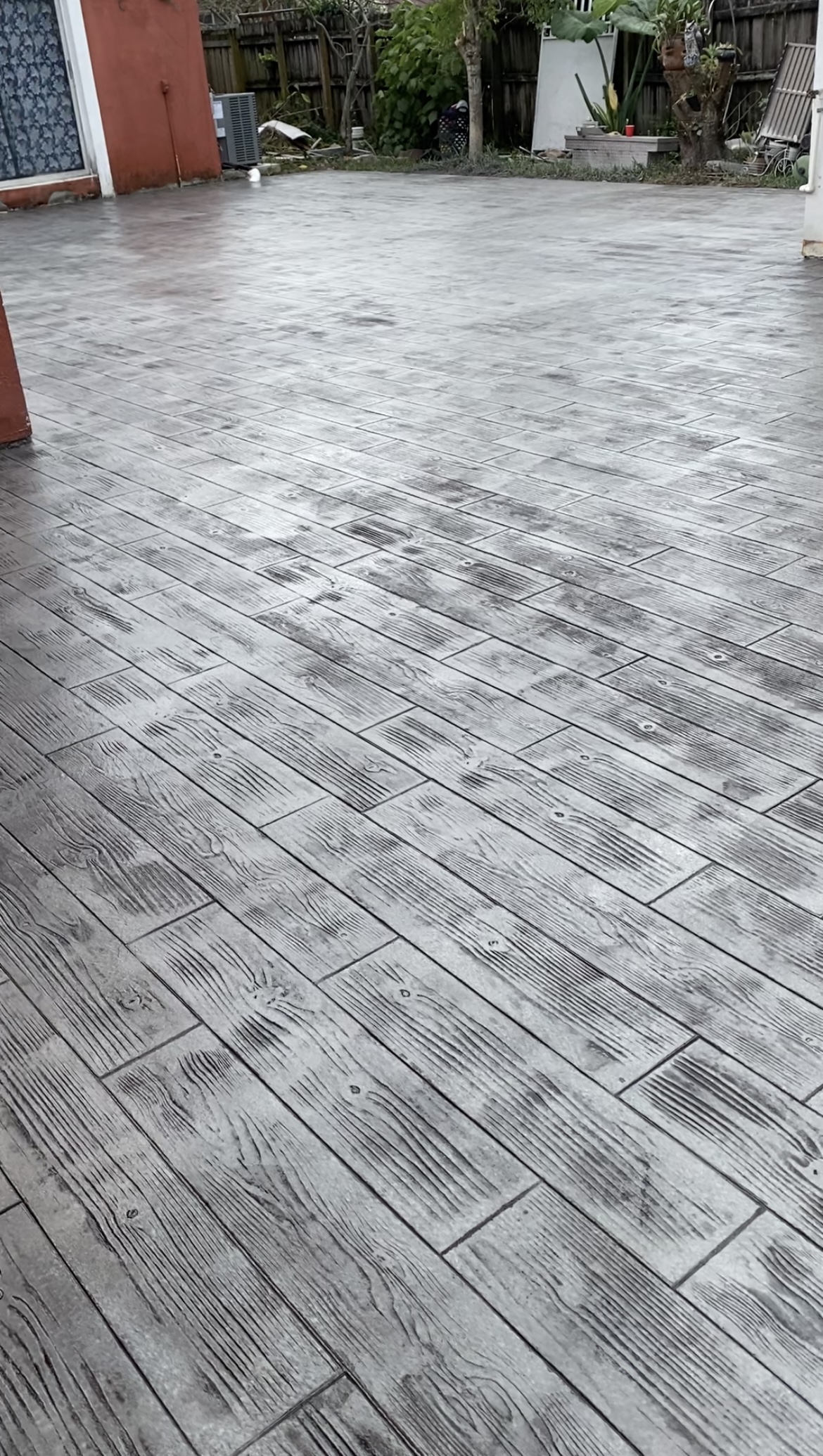 stamped concrete
