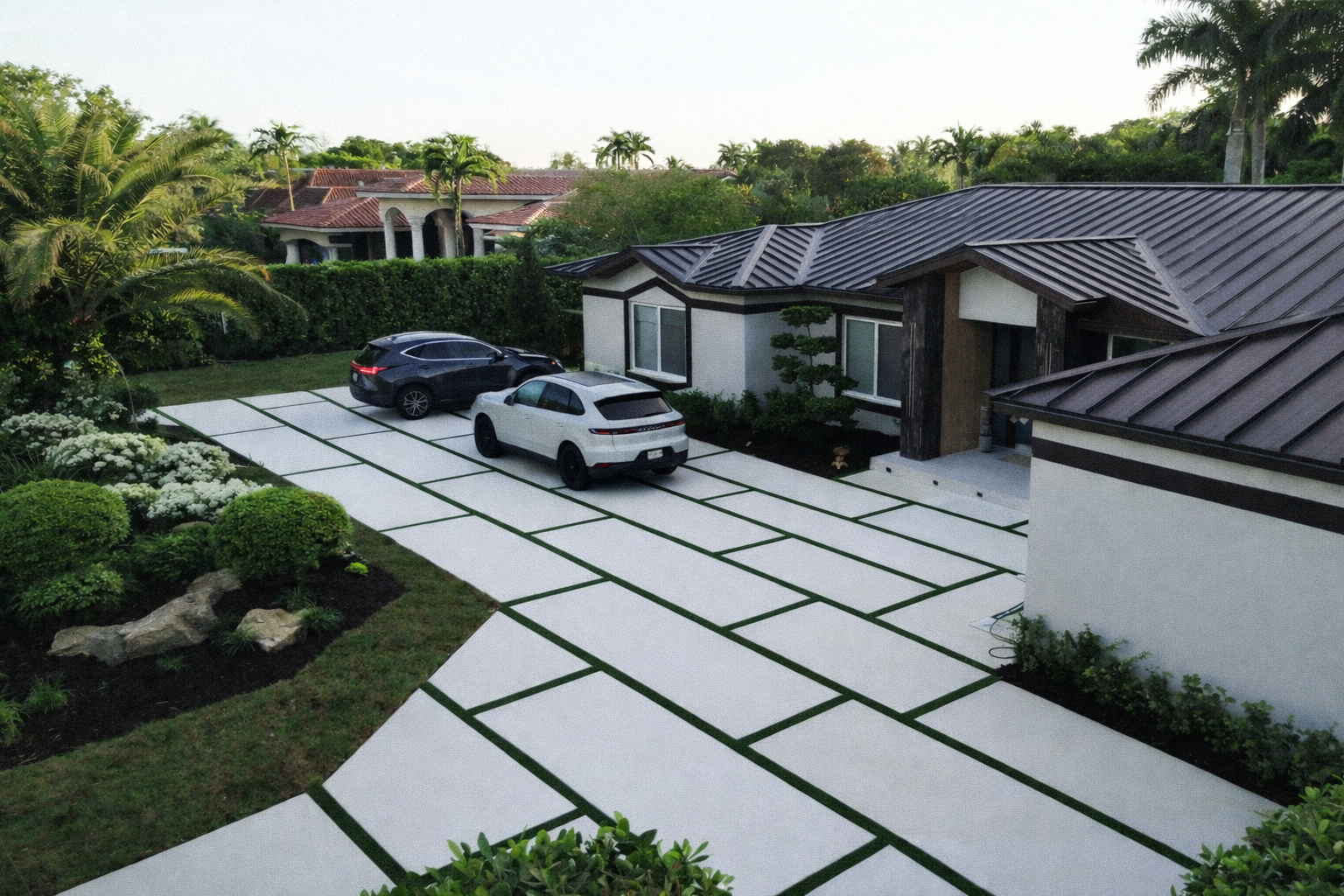 South Florida luxury outdoor living build by Concrete Designs LLC