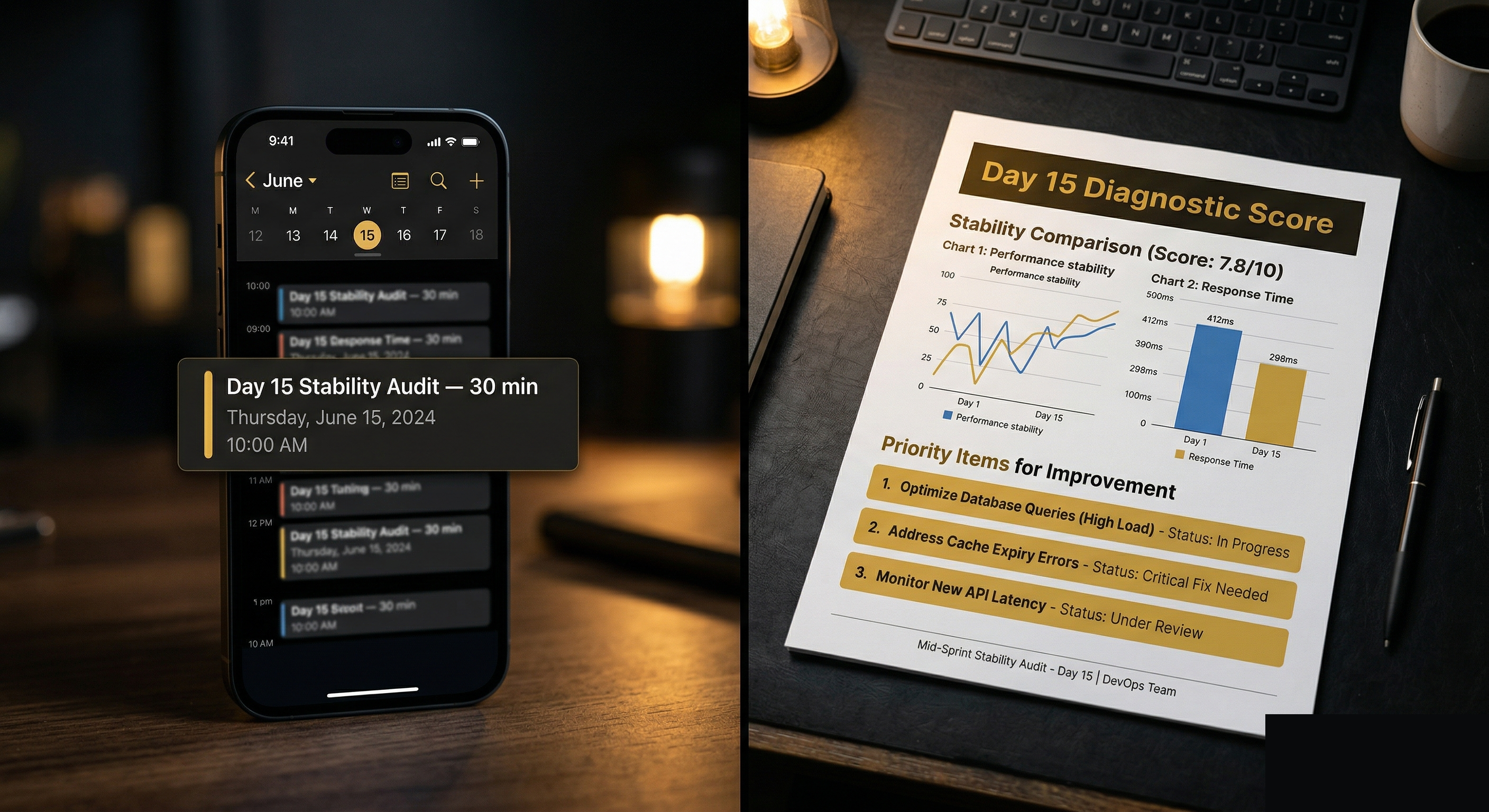 Mid-Sprint Stability Audit — Day 15 Call