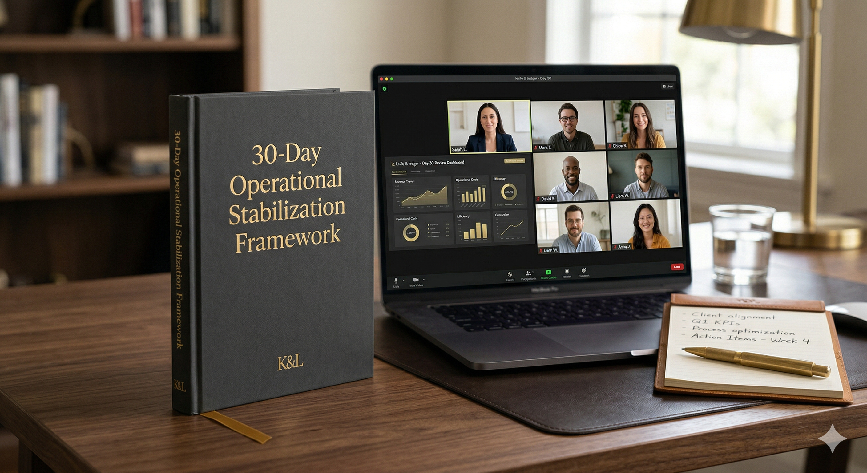 4 Weekly Strategic Stabilization Board Sessions