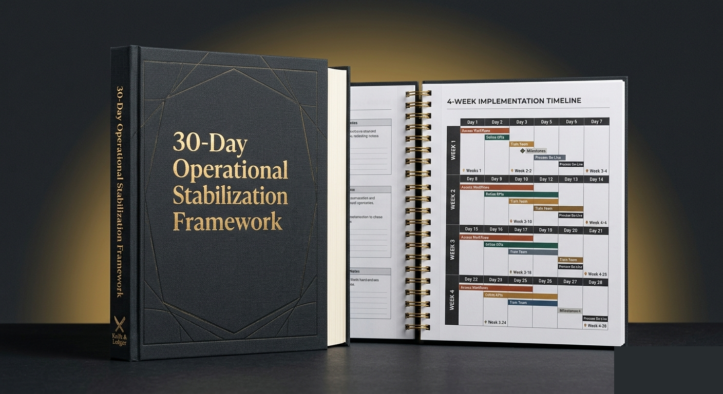 30-Day Operational Stabilization Framework guide