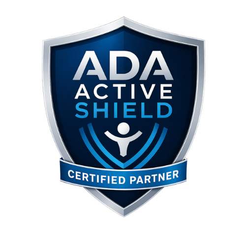 ADA Active Shield Certified Partner Badge