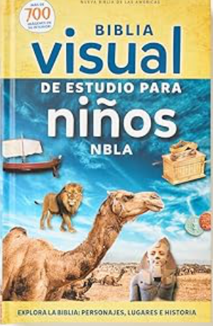 NBLA, Biblia Visual De Estudio Para Niños, Tapa Dura E Interior A Cuatro Colores