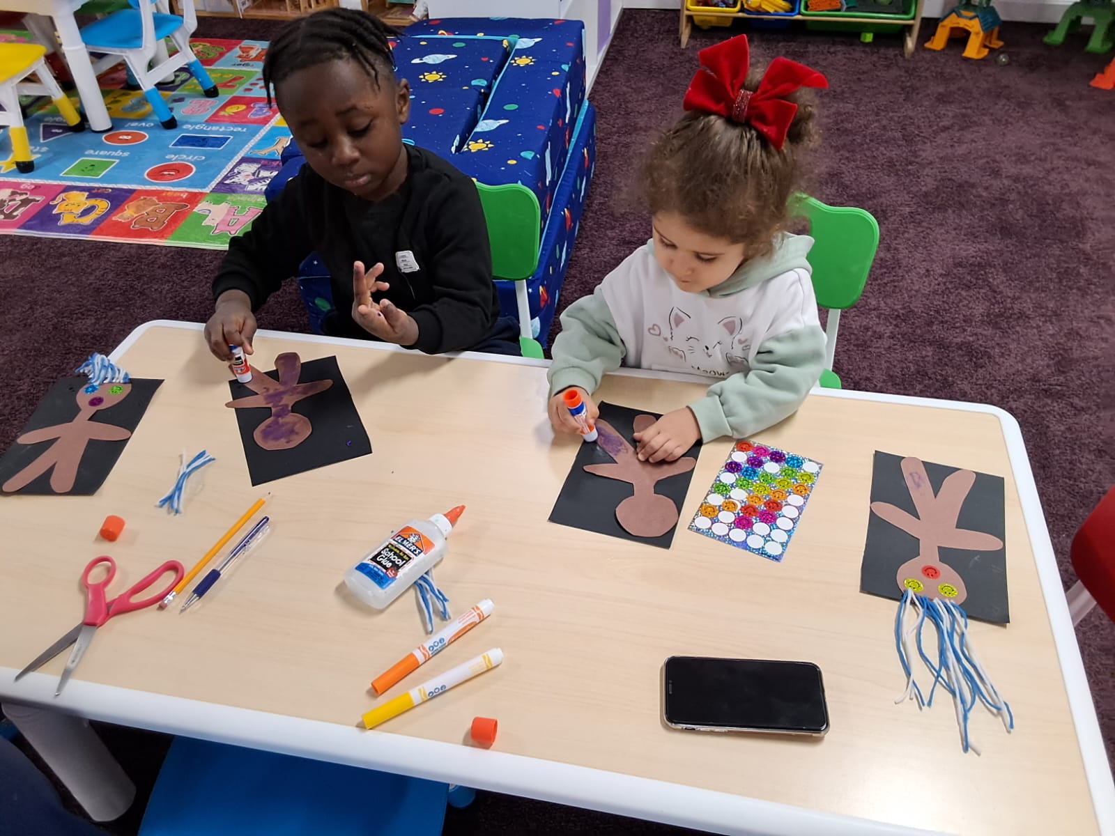 Preschool children learning