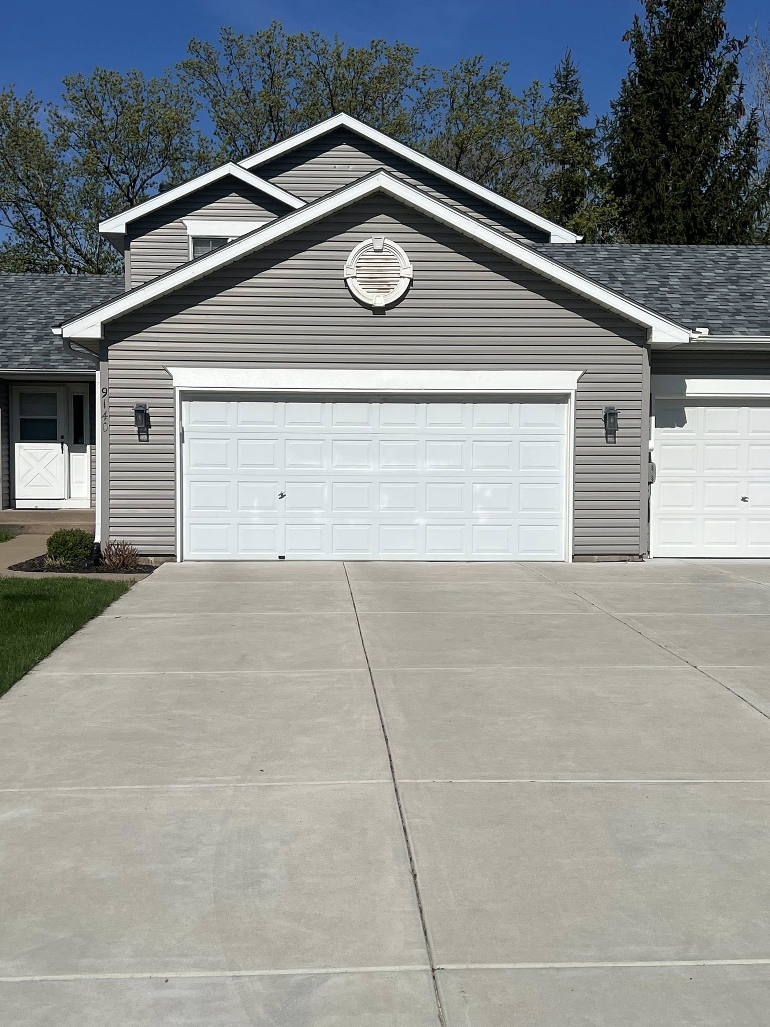 Custom home exterior