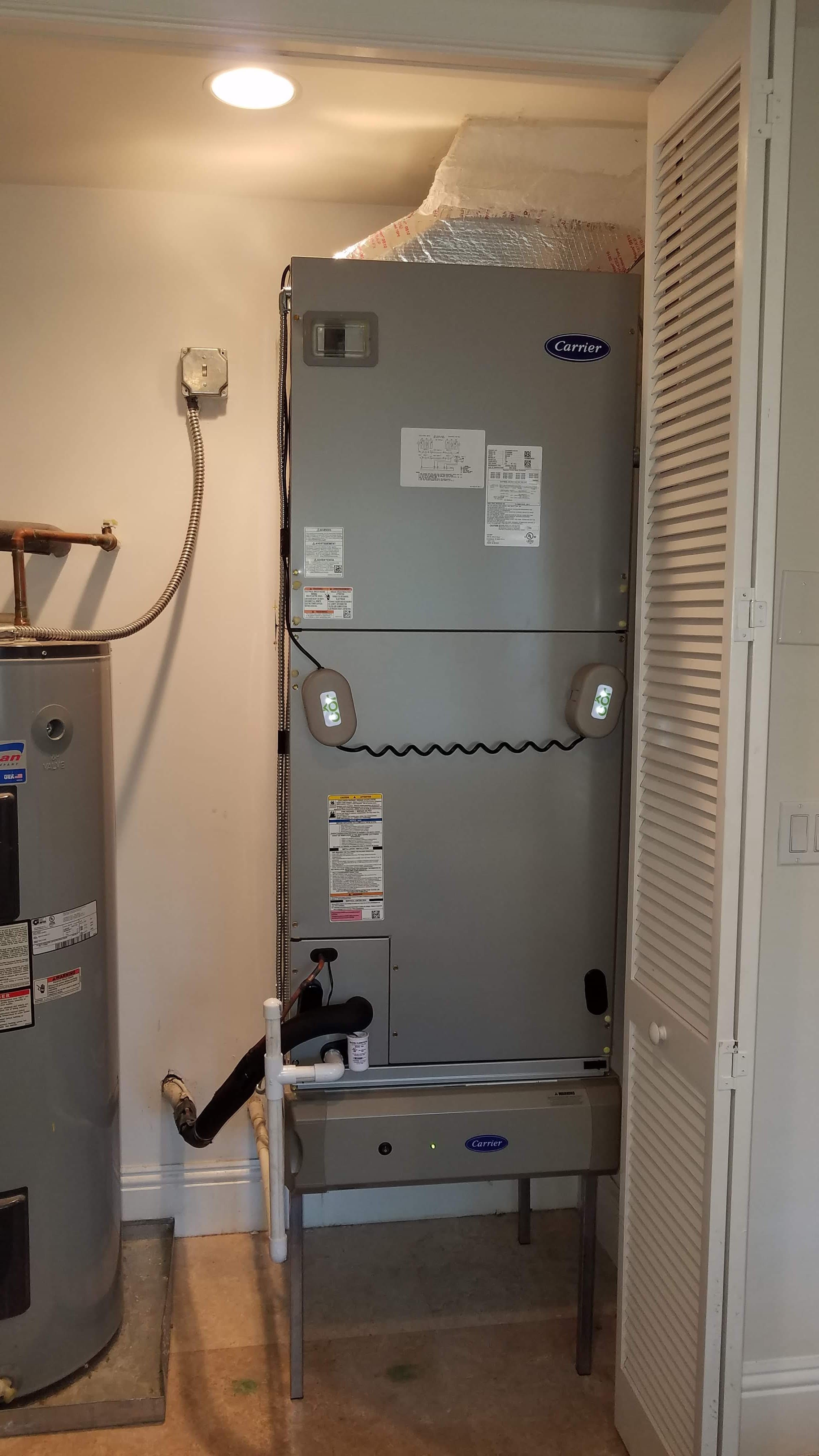 Completed AC system result