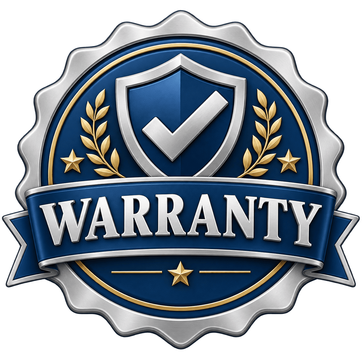 Warranty badge