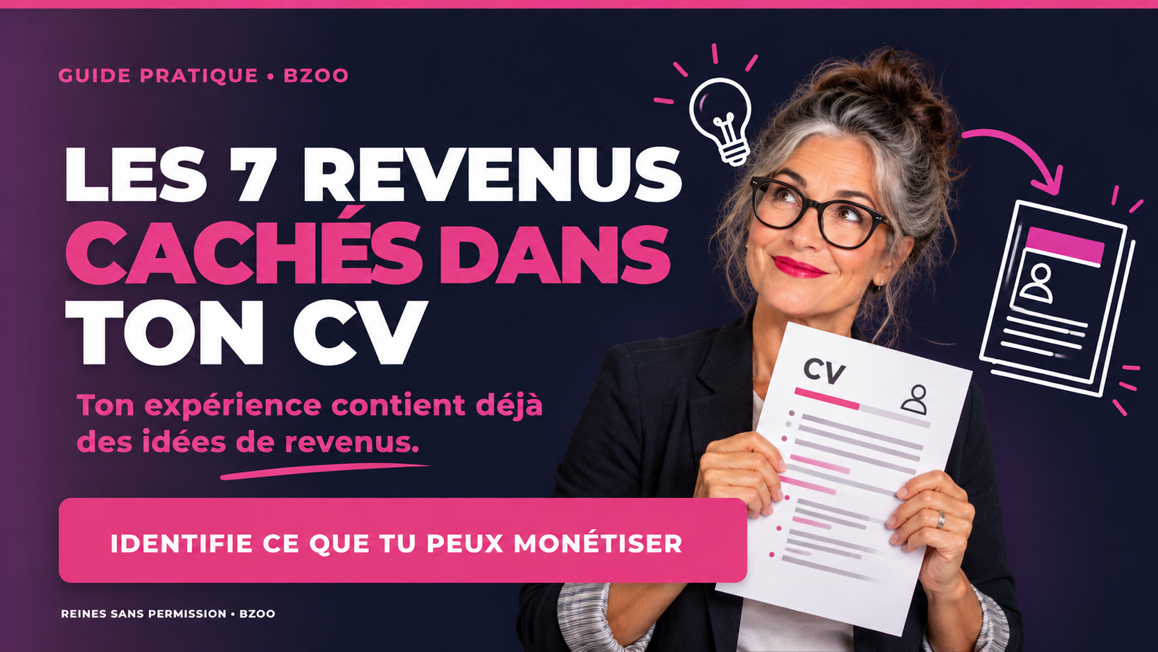 Les 7 revenus cachés dans ton CV