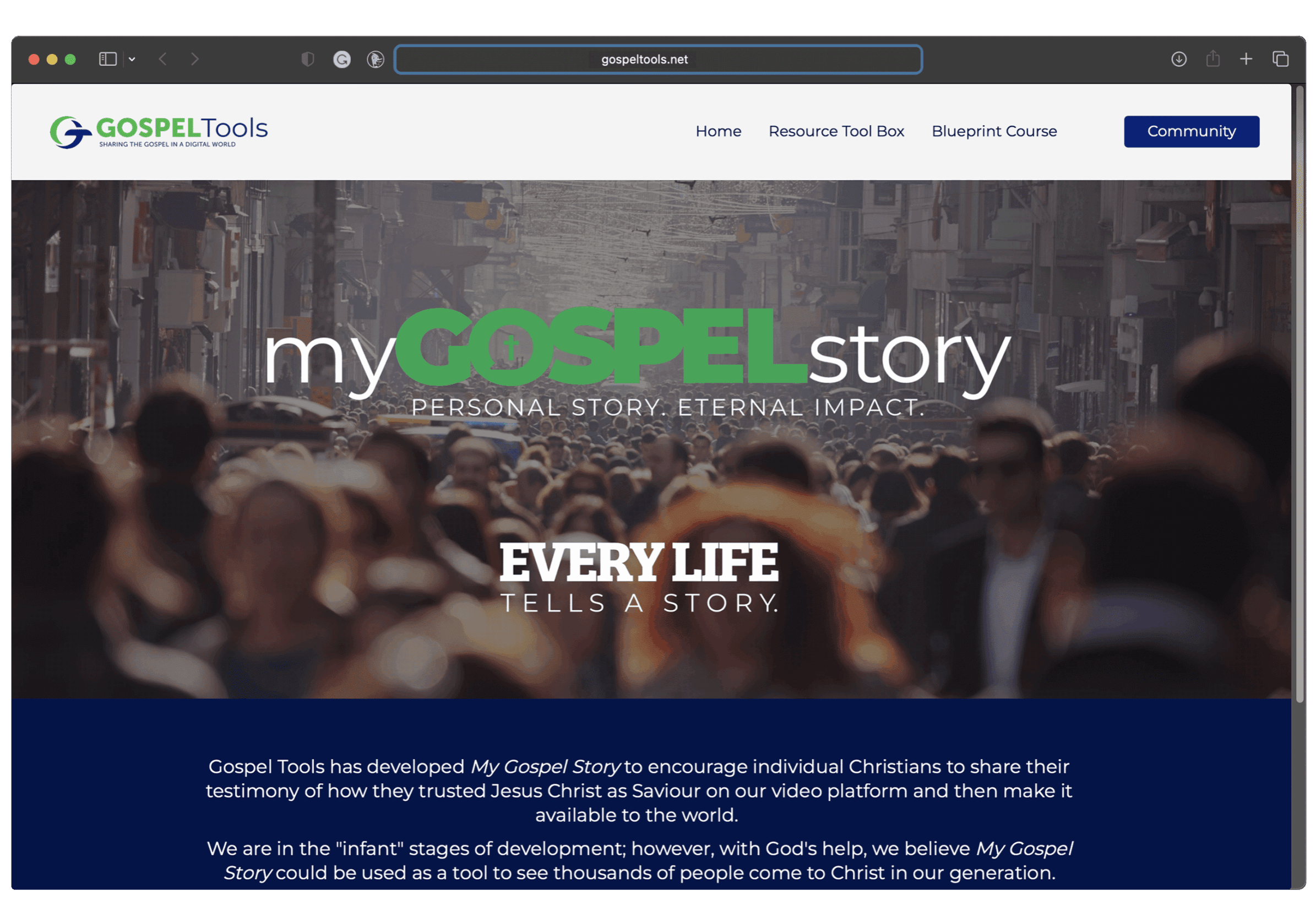 My Gospel Story Platform
