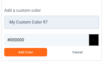 add custom color in gohighlevel