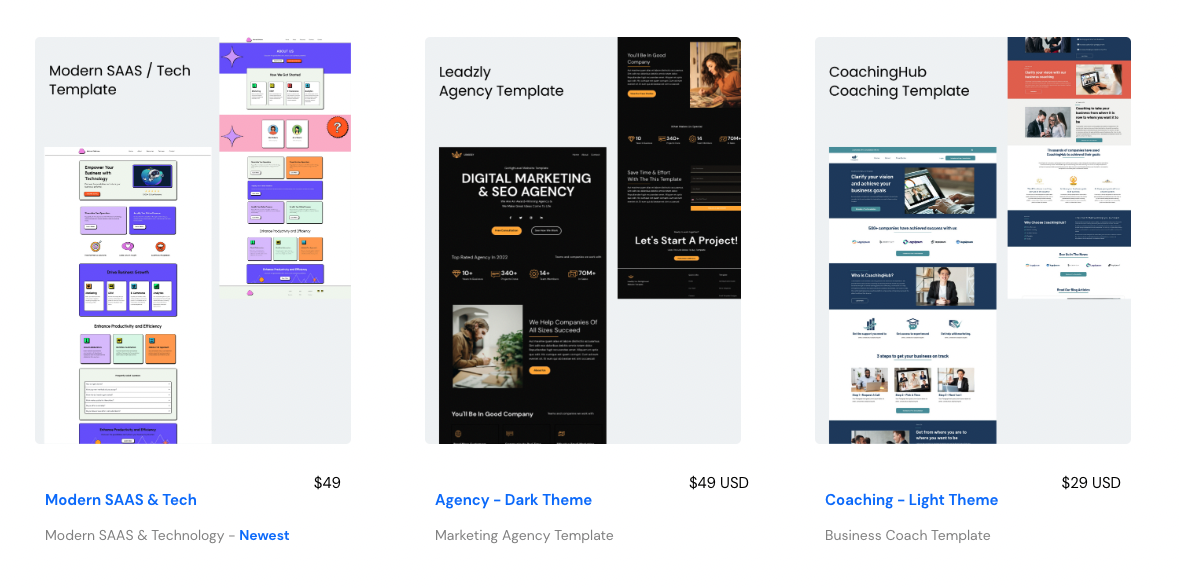 Discover The Best GoHighLevel Website Templates How it works
