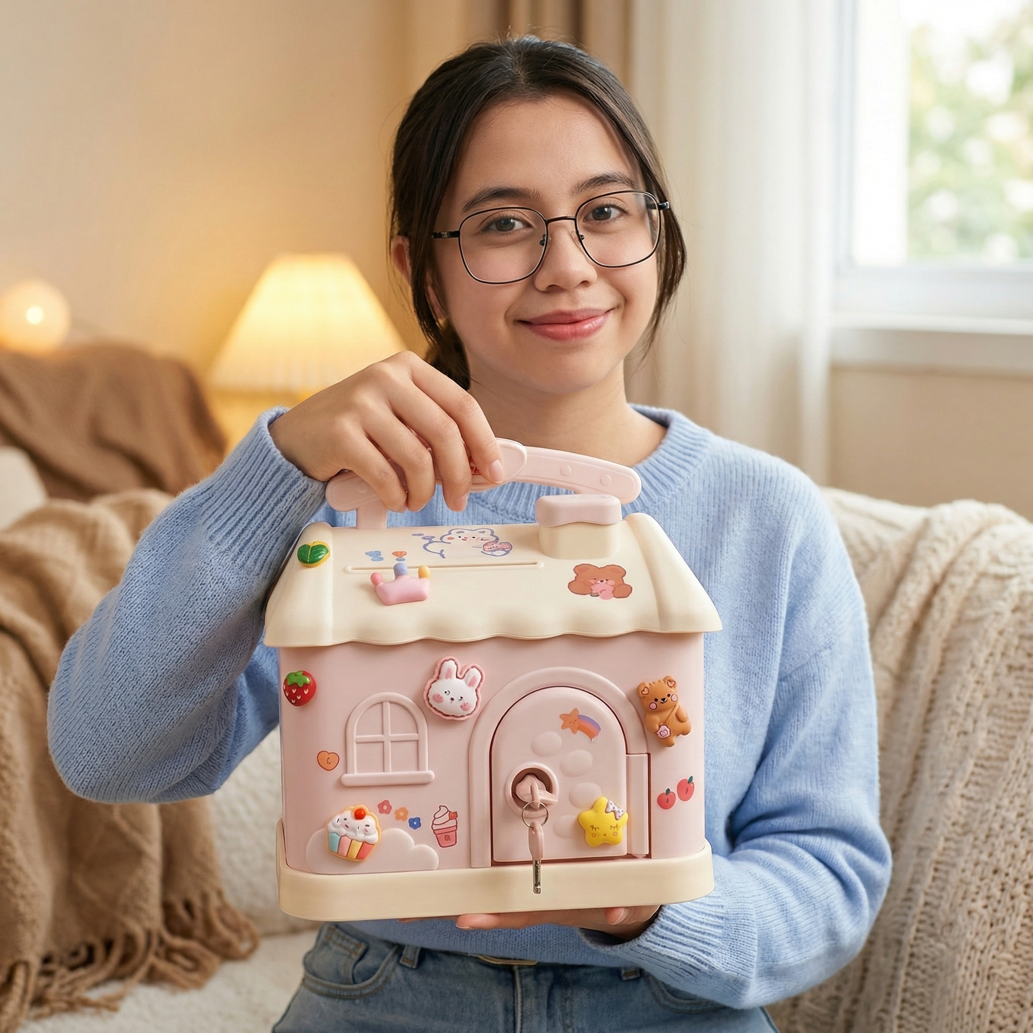 DIY House Piggy Bank