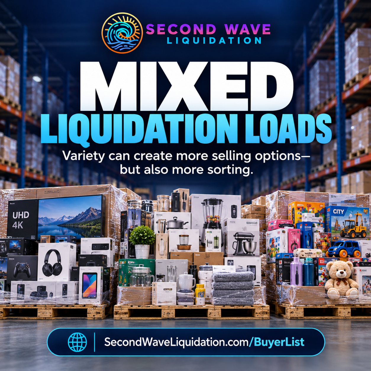 Mixed Liquidation Loads Create Variety and More Sorting 04