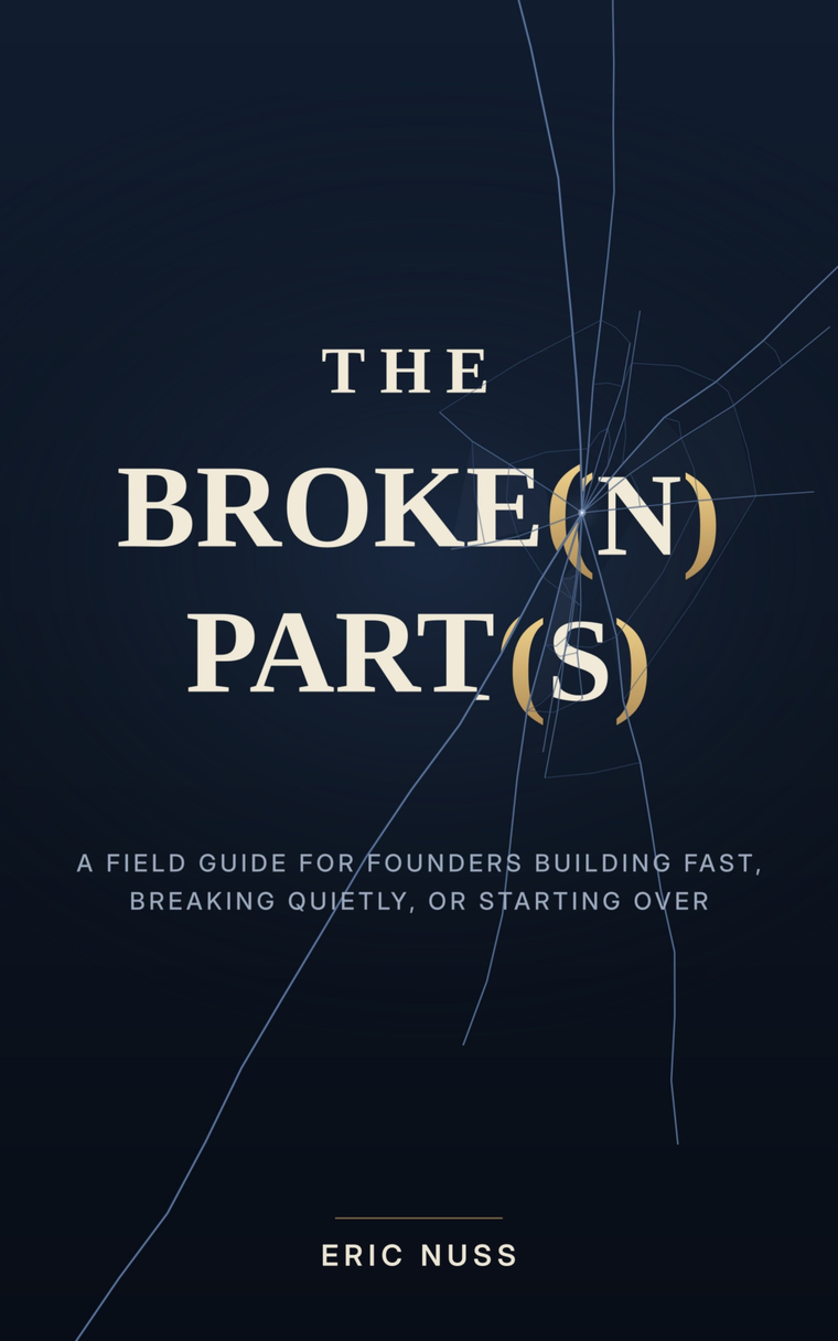 The Broke(n) Part(s) by Eric Nuss, front cover