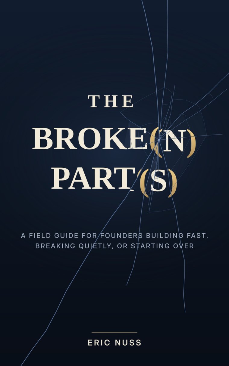 The Broke(n) Part(s) by Eric Nuss, front cover